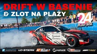 DRIFT W BASENIE & ZLOT NA PLAŻY - Moto Fest 2024