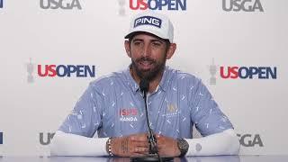 Matthieu Pavon Thursday Flash Interview 2024 US Open Championship · Round 1