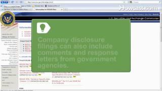 How to Use the SEC's EDGAR Search Engine