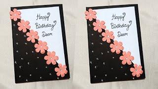 DIY : Happy Birthday greeting card for best friend / Birthday card ideas easy Handmade greeting card