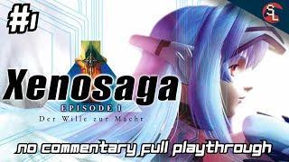 [PS2] Xenosaga Episode I: Der Wille zur Macht - No Commentary Full Playthrough [Part 1/3]