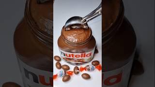 Nutella Jar Chocolate | Satisfying