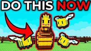 10 Things YOU NEED TO DO Before The BIZZY BEE UPDATE! (Grow a Garden)