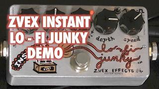 Zvex Instant Lo Fi Junky Guitar Pedal Demo