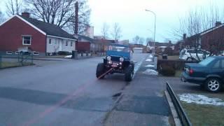 Hydraulic winch test high speed