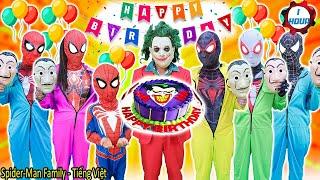 Siêu Nhân Nhện Đóng giả Hội Người Xấu Trong Sinh Nhật Của JOKER|| Tổng Hợp Video Hành Động Hay Nhất