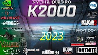 NVIDIA Quadro K2000 in 15 GAMES   |  (2023-2024)