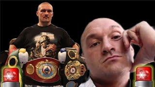 TYSON FURY RESPONDS TO OLEKSANDR USYK DROPPING THE BELT : COUNTERPUNCHED