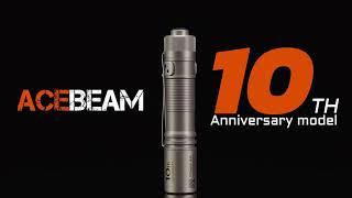 Shine Bright for a Decade: ACEBEAM's 10th Anniversary Titanium Flashlight Coming Soon!