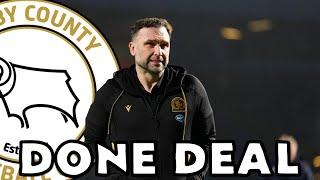 DONE DEAL - JOHN EUSTACE NEW DERBY COUNTY MANAGER