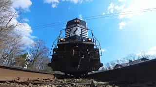 360° Norfolk Southern Train