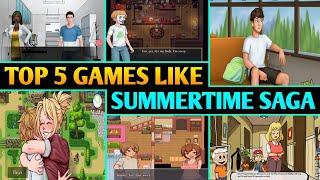 Top 5 Games Like Summertime Saga | Ezarca Gaming | Part-3