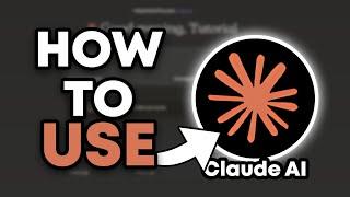 How To Use Claude AI to Chat and Work Faster | Claude AI Tutorial