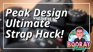 Fuji X100V Peak Design Strap Hack - Peak Design SL-BK-3 Slide