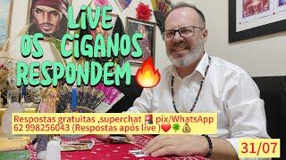 TaroDoMarciano  está ao vivo  RESPOSTAS DOS CIGANOS INSCREVA-SE E RECEBA RESPOSTA GRÁTIS/chat/pix