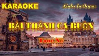 Karaoke - Bài Thánh Ca Buồn ll Tone Nữ ll bản nhạc noel mới nhất