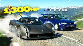 NEW INSANE 1,300HP Porsche Mission X & Ford Escort RS Cosworth in Gran Turismo 7!