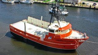 Lobster & Crab Fishing Vessel "American Eagle" from Fleet Fisheries Inc. Launched - April 2024