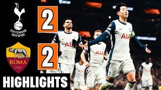 Tottenham Hotspurs Vs. AS Roma 2-2 | EXTENDED HIGHLIGHTS | UEFA Europa League | Spurs Vs Roma | Son