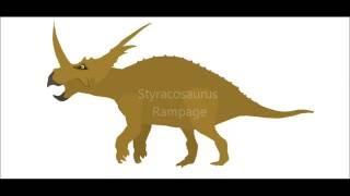 Styracosaurus Rampage (Micromator and Carnotaurus productions) (entry to K Universe contest)