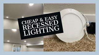 Home Renovation Episode 2 | Install Recessed Lighting on a Budget