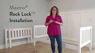 How to install a Maxtrix Rock Lock for Bunk Beds