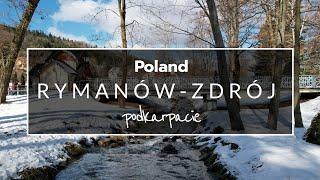 Rymanów-Zdrój | zima | Podkarpacie | Poland | 4k