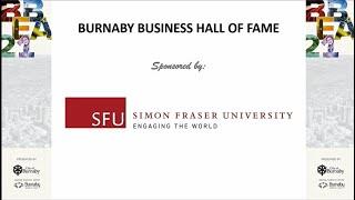 Burnaby Business Hall of Fame Inductee 2020 - Canada Wide Media led by Peter Legge.