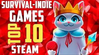 SURVIVAL-INDIE GAMES in Steam 🢂 Top 10