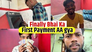 Finally Bhai Ka youtube se first payment aa gaya  | Chacha ka sadi Vlog