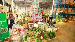 President Ruto Launches Twiga Foods distribution center in Tatu City Kiambu County