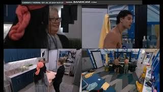 Angela confronts Makensy in the storage room