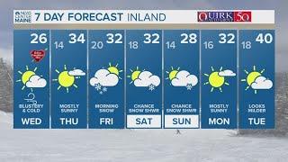 NEWS CENTER Maine Weather Video Forecast