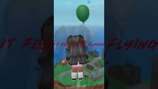 It feels like flying, but maybe we’re dying| Roblox edit| lavxo