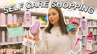 lets go self care shopping + hygiene essentials at target! huge affordable self care haul