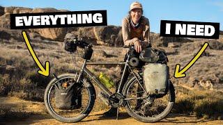 Complete Bike Touring Gear Setup - What to Pack for a Long Distance Bicycle Tour