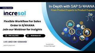 Flexible Workflow For Sales Order In S 4HANA