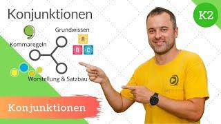 [K2] Konjunktionen - Satzbau, Kommaregeln