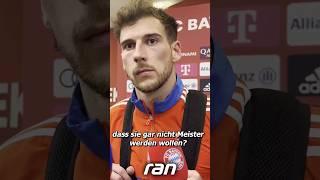 Goretzka-Interviews sind einfach immer geil!   #shorts