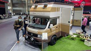 Suzuki Carry Camper รถบ้านราคาประหยัด น่ารัก นอนได้จริง ใน มอเตอร์โชว์