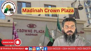 Walk from Madina 5 star crown plaza hotel to haram 301 gate