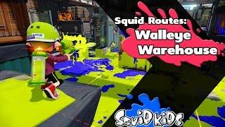 Splatoon Squid Routes: Walleye Warehouse