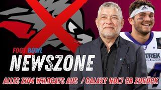 Alles zum Wildcats Aus / Pigrome im Interview / Galaxy holt Cornerback zurück - Foot Bowl Newszone