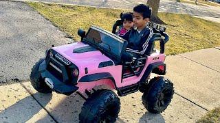 Amazon 24V Kids Ride-on by Hikole .. with handheld remote control