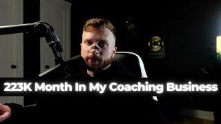 223K Month In My Online Coaching Business | Here's How To Scale To 7-Figures