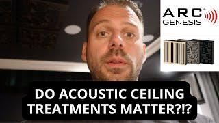 Anthem AVM70 ARC Genesis Results With GIK Acoustic Ceiling Panels | Do Ceiling Treatments Matter?