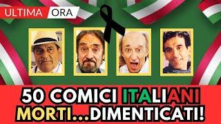 50 grandi ATTORI COMICI Italiani DIMENTICATI (Morti)