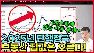 2025년 탄핵정국 부동산 집값은 오른다 / 반드시 오르는 이유 공개