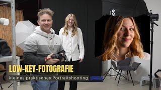 Low Key Portrait Shooting | Geheimnisse der Dunkelheit enthüllt! #fotografie