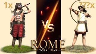 How Many Greek Archers Are Needed to Beat Berserkers in OG Rome: Total War?